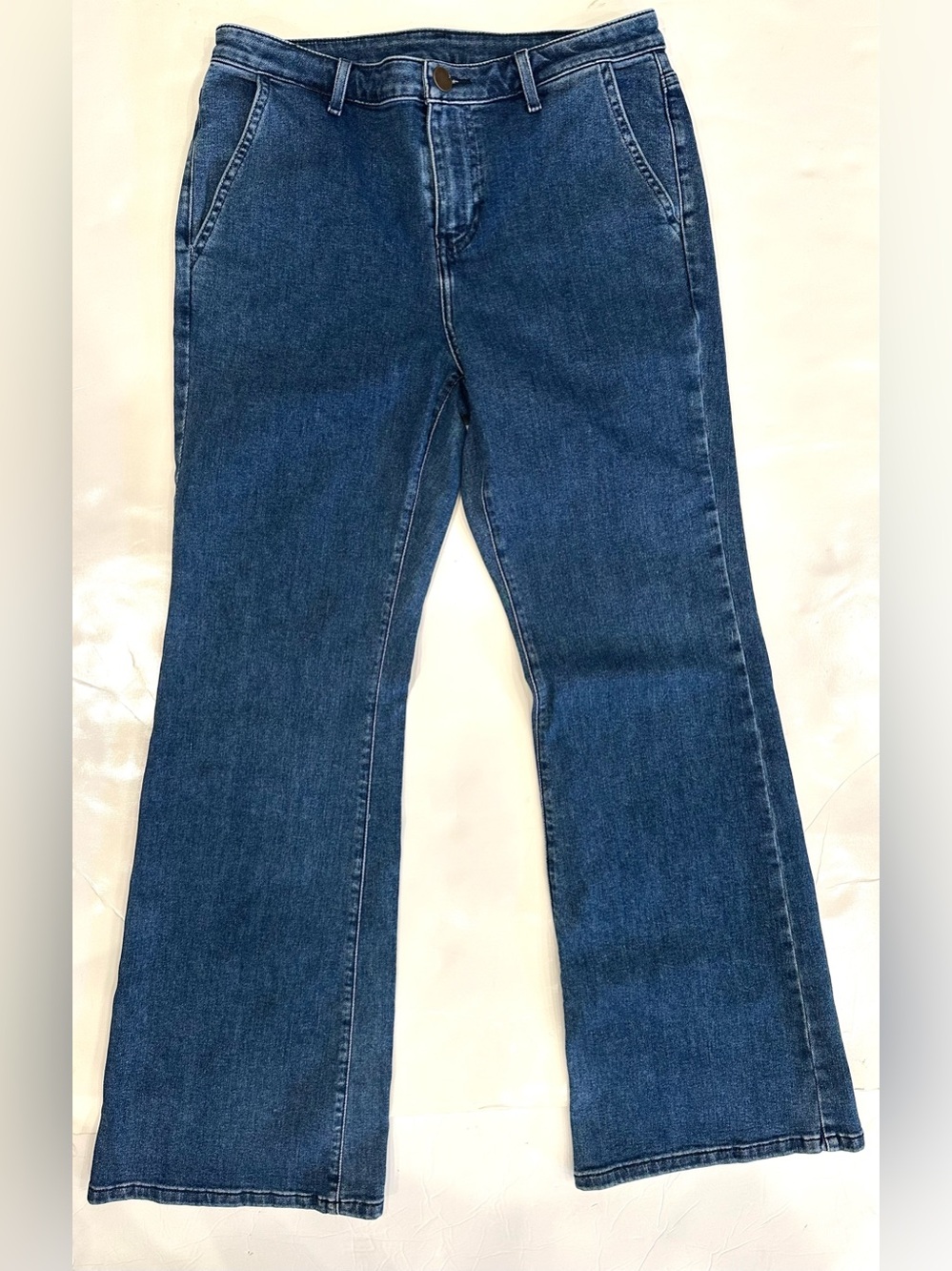 Brooke Shields Timeless Ladies Flare Jeans Blue Size 10